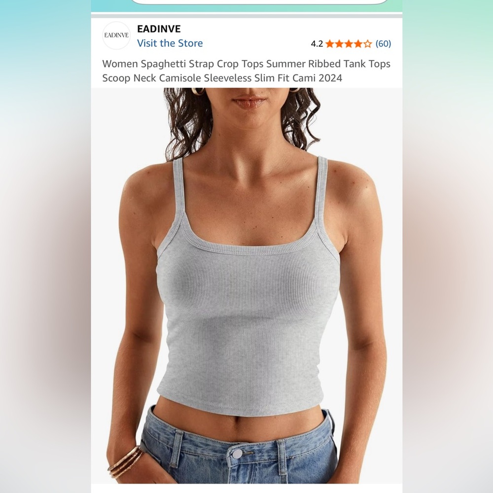 Woman’s Cropped Tank Top